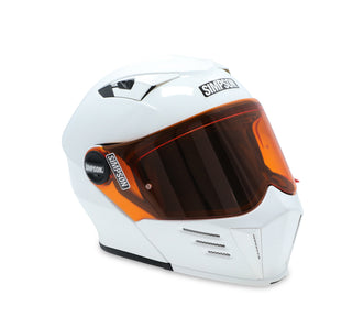 Simpson Darksome Full Face Helmet - White