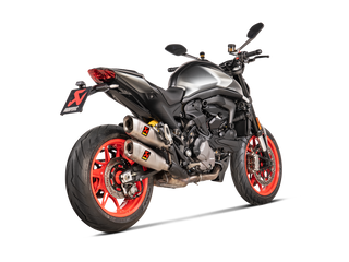 Akrapovic Ducati Monster 21>23 Slip-On Line (Titanium)