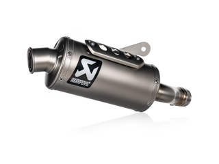 Akrapovic Triumph Scrambler 400 X 23-26, Speed 400 23-26 Slip-On Line Exhaust (Titanium) - S-T4SO1-HDT