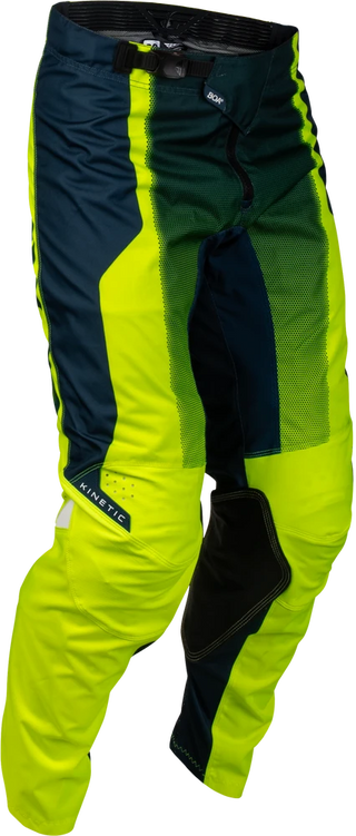 Fly Racing 2027 Kinetic MX Fade Pants - Navy / Hi-Vis / White
