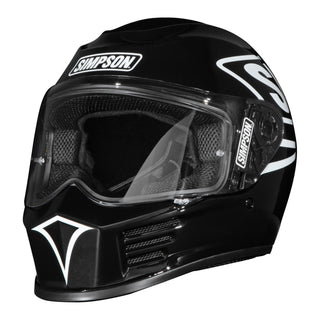 Simpson Speed Full Face Helmet - 12 O`Clock Black
