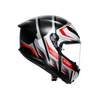 AGV K6 S Karve Helmet - Black/White/Red