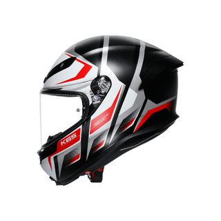 AGV K6 S Karve Helmet - Black/White/Red