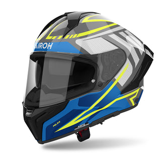 Airoh Matryx Rider Full Face Helmet - Blue Gloss