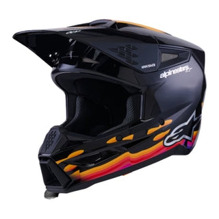 Alpinestars SM3 Force ECE06 Helmet - Black/Glossy