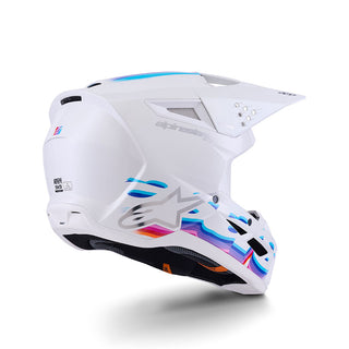 Alpinestars SM3 Force ECE06 Helmet - White/Glossy