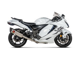Akrapovic Complete Exhaust System S-S13R4-APLT For Suzuki GSX-1300R Hayabusa - Titanium - MotoHeaven