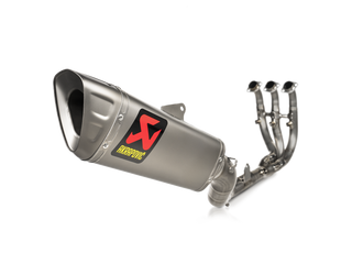 Akrapovic Complete Exhaust System S-Y9R21-EET For Yamaha R9 - Titanium - MotoHeaven