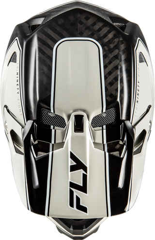 Fly Racing Werx-R MTB/BMX Flow Helmet - Black Carbon/Grey