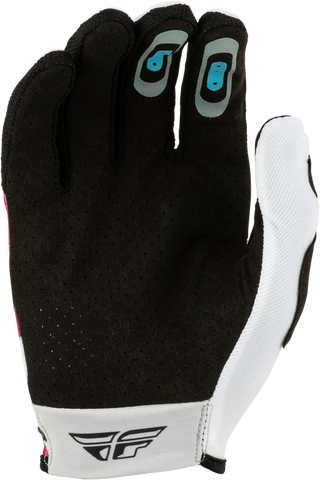 Fly Racing 2027 Lite SE Vibe Gloves - White / Pink / Blue