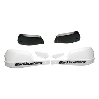 Barkbusters VPS Replacement Plastic Guards With Deflectors - White/Black