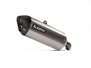 Akrapovic Slip-On System S-S10SO18-HAFT For Suzuki V-Strom 1050 - Titanium - MotoHeaven