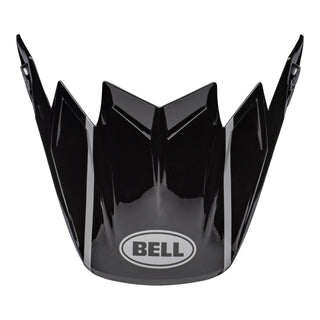 Bell Replacement Moto-9S Flex Peak - Sprint Matte Gloss Black/Grey