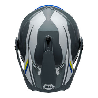 Bell MX-9 ADV Peak - Alpine Grey/Blue
