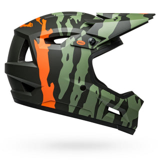 Bell Sanction 2 DLX MIPS Helmet - Ravine Matt Green/Orange