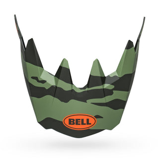 Bell Sanction 2 Visor - Matte Dark Green/Orange