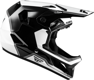 Fly Racing Rayce MTB Repeat Youth Helmet - Black/White
