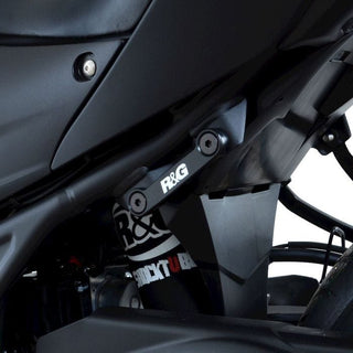 R&G Racing Rear Foot Rest Blanking Plate Kit for Yamaha MT-25, MT-03, YZF-R25 '14- & YSF-R3 '15- models