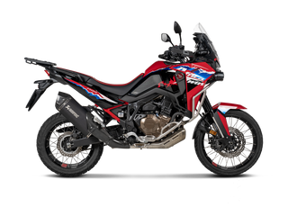 Akrapovic Slip-On Line S-H11SO4-HAFT For HONDA CRF1100L AFRICA TWIN - Titanium - MotoHeaven