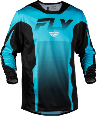 Fly Racing 2027 Kinetic MX Fade Jersey - Black / Blue / White