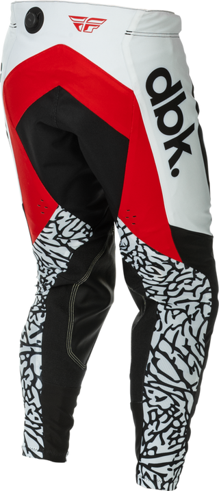 Fly Racing 2026 Evolution MX DBK Pants - Black/White/Red