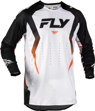 Fly Racing 2027 Evolution MX DST Bolt Jersey - White / Black / Orange