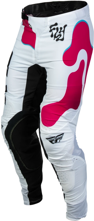 Fly Racing 2027 Lite SE MX Vibe Pants - White / Pink / Blue
