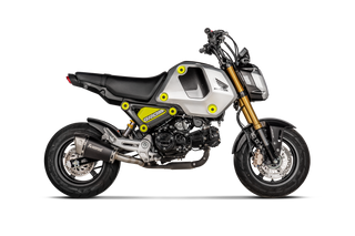 Akrapovic Honda MSX125 / Grom 21>23 Slip-On Line (Titanium)