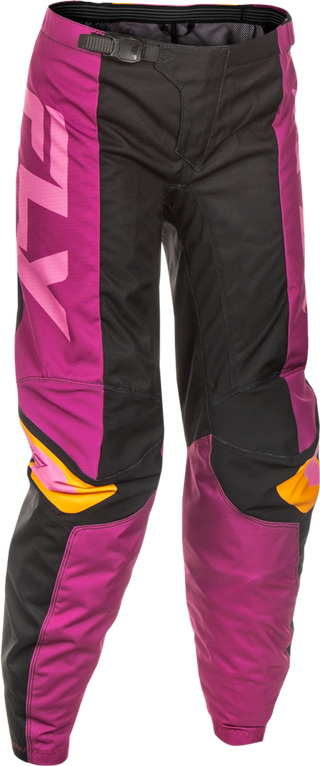 Fly Racing Legacy 2025 F-16 MX Women's Pants - Black/Mauve/Yellow