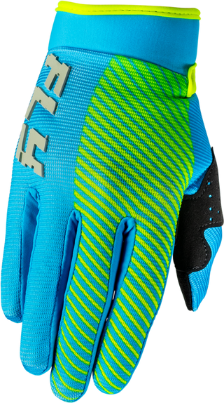 Fly Racing 2026 F-16 Youth Gloves - Blue/Hi-Vis