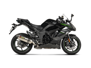 Akrapovic Slip-On Line S-K10SO32-HRT For KAWASAKI Ninja 1000SX - Titanium - MotoHeaven