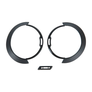 Nolan N21 Visor Mechanism Covers Outer Trim - Black