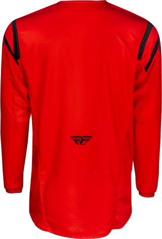 Fly Racing 2025 Kinetic Center Jersey - Black/Red