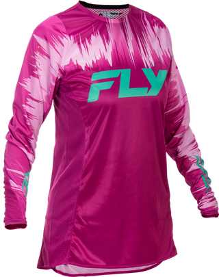 Fly Racing 2026 Women's Lite MX Jersey - Pink/Turquoise