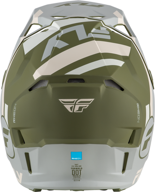 Fly Racing Formula CP Seal Helmet - Stone/Khaki/Olive