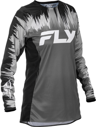 Fly Racing 2026 Women's Lite MX Jersey - Black/Grey/White