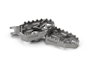 Akrapovic Adventure Footpeg Set F-D12T1 For Ducati - Titanium