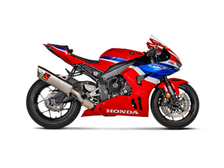 Akrapovic Slip-On System S-H10SO28-APLT/TD For Honda Honda CBR 1000RR-R Fireblade/SP - Titanium - MotoHeaven