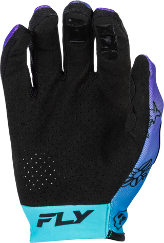 Fly Racing 2026 Youth Lite Outline Gloves - Purple/Blue/Black