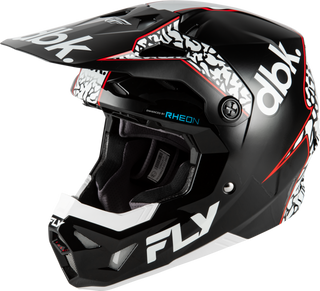 Fly Racing Formula CP DBK Helmet - Black/White/Red
