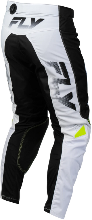 Fly Racing 2027 Kinetic MX Fade Pants - Black / White / Hi-Vis