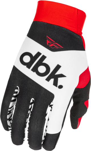 Fly Racing 2026 Pro Lite Gloves - DBK Black/ White/ Red