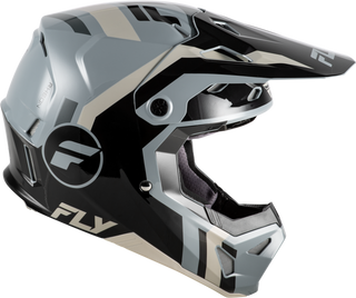 Fly Racing Formula CP Seal Helmet - Black/Grey/Light Grey