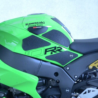 R&G Kawasaki ZX-10R/RR '21-Traction Grips :BLACK 6-Grip Kit