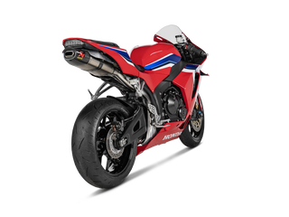 Akrapovic Complete Evolution Line Exhaust System S-H6E5-ACT For Honda CBR600RR - Titanium - MotoHeaven