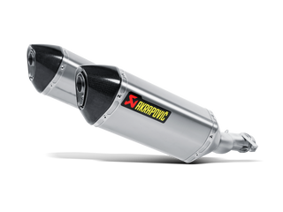 Akrapovic Slip-On Line S-K10SO9-HZT For KAWASAKI Z1000SX - Titanium - MotoHeaven