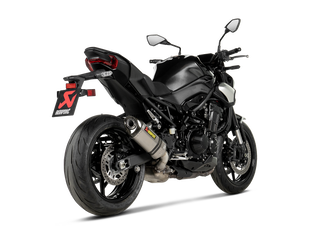 Akrapovic Slip-On System S-K9SO11-HZT For KAWASAKI Z900 - Titanium - MotoHeaven