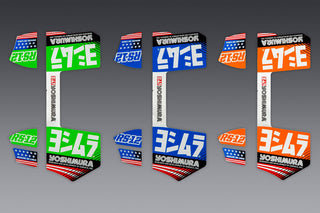 Yoshimura RS-12 OE Branded Four Piece Decal Kit