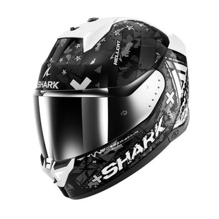 Shark Skwal i3 Hellcat Full Face Helmet - Black/Chrome/Silver