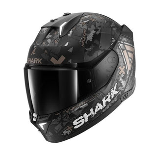 Shark Skwal i3 Hellcat Full Face Helmet - Black/Chrome/Anthracite